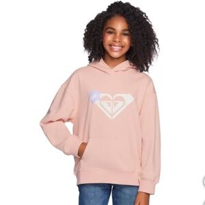 ✨NWT Roxy Youth Mineral Wash Hoodie - Pink (Size L/14-16) | Cute & Comfy✨
